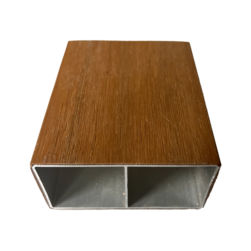 SRL-AL 50*30mm Wodoodporny i ognioodporny taras WPC z trwałym współwytłaczaniem aluminium