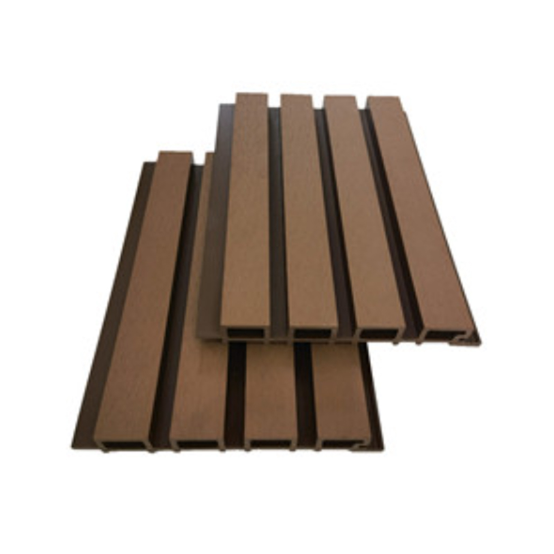 SRL-Cladding 219 * 28 Castellated WPC Panele ścienne do dekoracji wnętrz i na zewnątrz